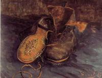 Gogh, Vincent van - A Pair of Shoes,One Shoe Upside Down